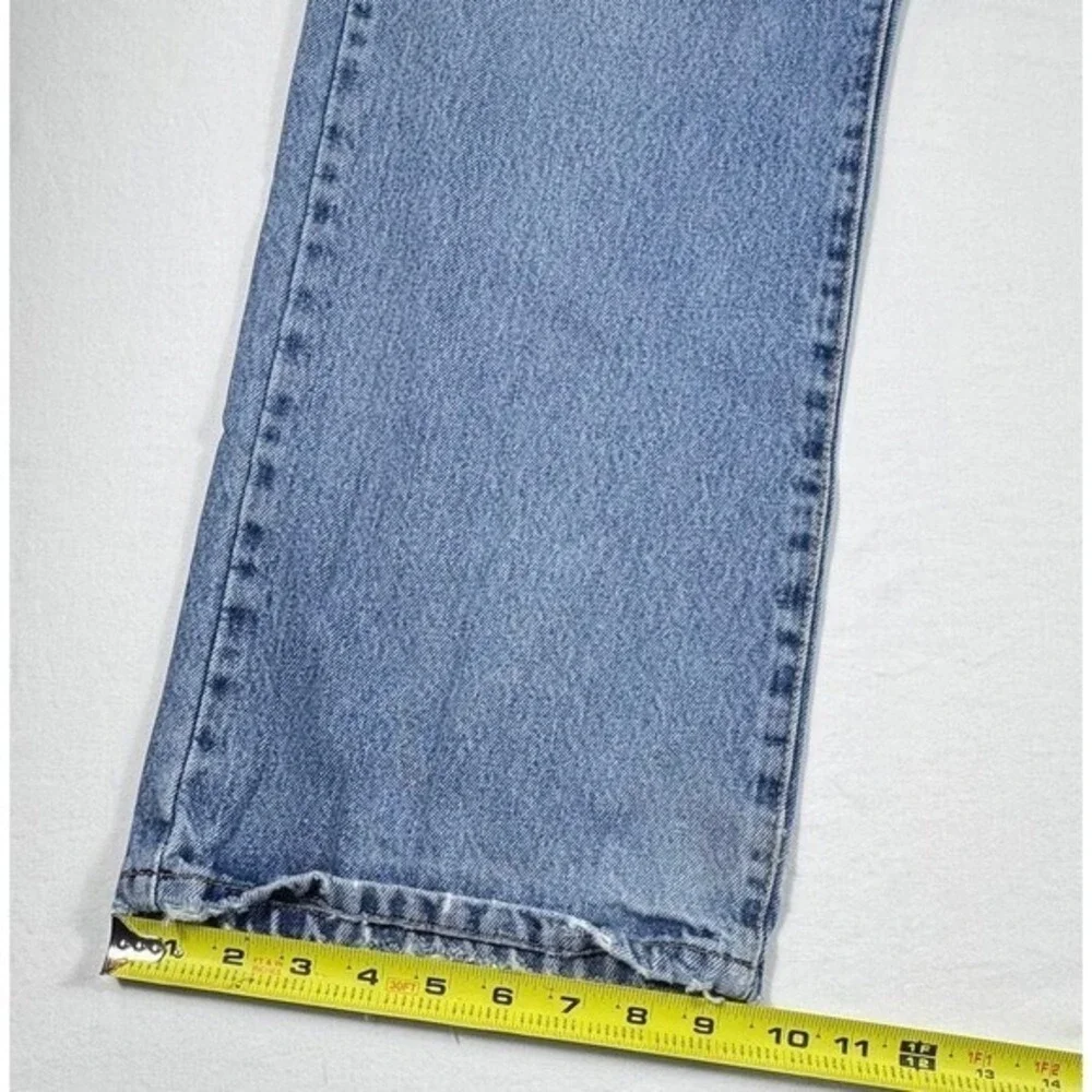 Levi Strauss 505 Jeans‎ Mens Light Wash Straight Fit Denim Pants Size 40x30